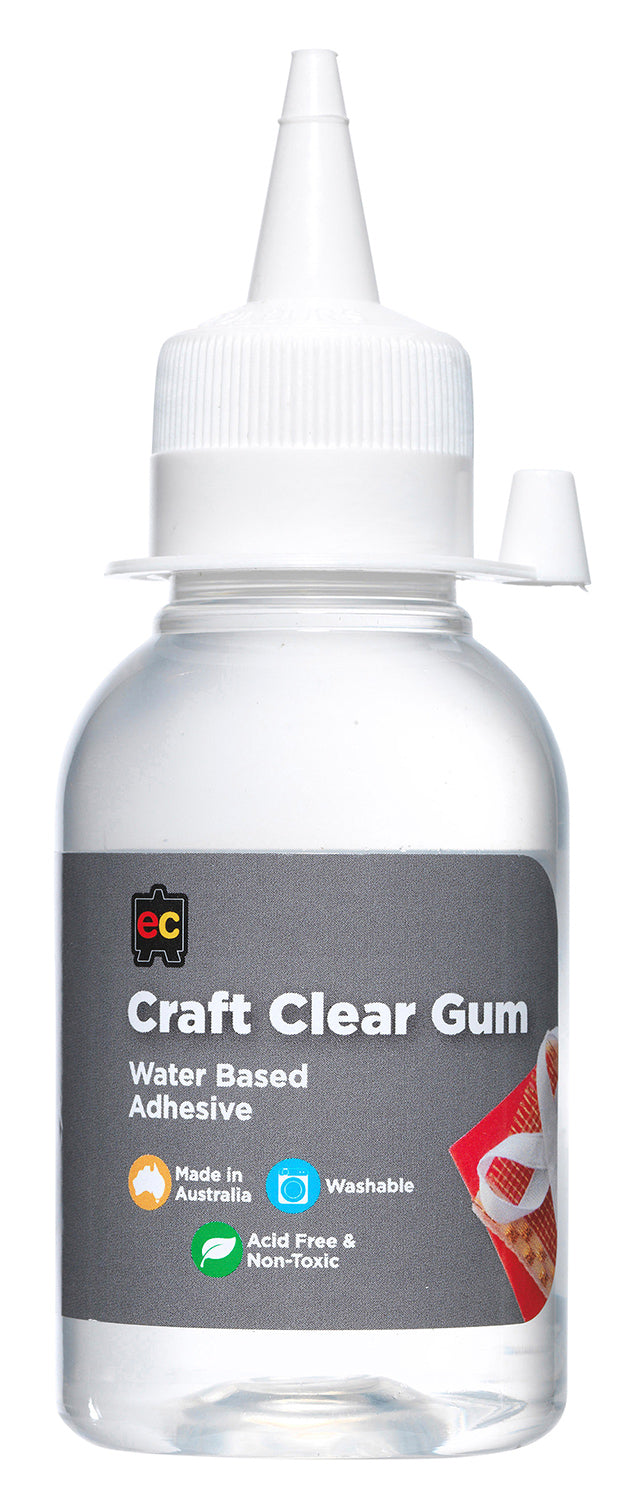 Glue 125ML Craft Clear Gum (Each)