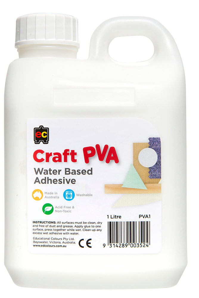 Glue 1L Craft PVA Water Based (Each)
