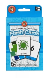 Flash Cards Learning Can Be Fun 87x123mm COLOURS/SHAPES/EARLY Numbers (Each)