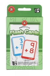 Flash Cards Learning Can Be Fun 87x123mm Addition 0-12 (Each)