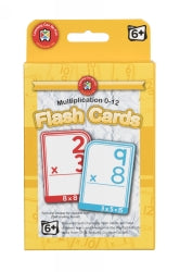 Flash Cards Learning Can Be Fun 87x123mm Multiplication 0-12 (Each)