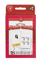 Flash Cards Learning Can Be Fun 87x123mm Numbers 0-30 (Each)