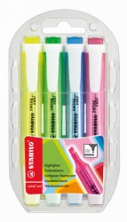 Stabilo Highlighter Swing Cool Assorted WLT4 (Each)
