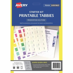 Avery Tabs Printable Starter KIT-INC. Wizard & 96 Tabs (Each)