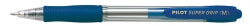 Pilot Pen Ballpoint Super Grip B-pageP-10R Retract Med Blue Bx12 (Each)
