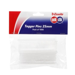 Quikstik Tagger Gun 25mm Fine PK1000 Pin (Each)