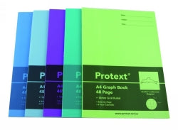 Protext Graph Book PP A4 10mm 48-page Dolphin (Each)