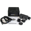 StarTech.com Dual-Bay USB 3.0 / eSATA to SATA Hard Drive Docking Station, USB Hard Drive Dock, External 2.5/3.5
