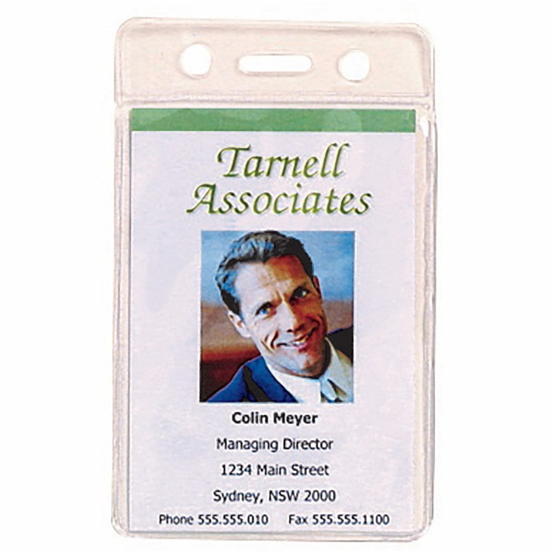 Rexel Id Pouch Soft Portrait PK10
