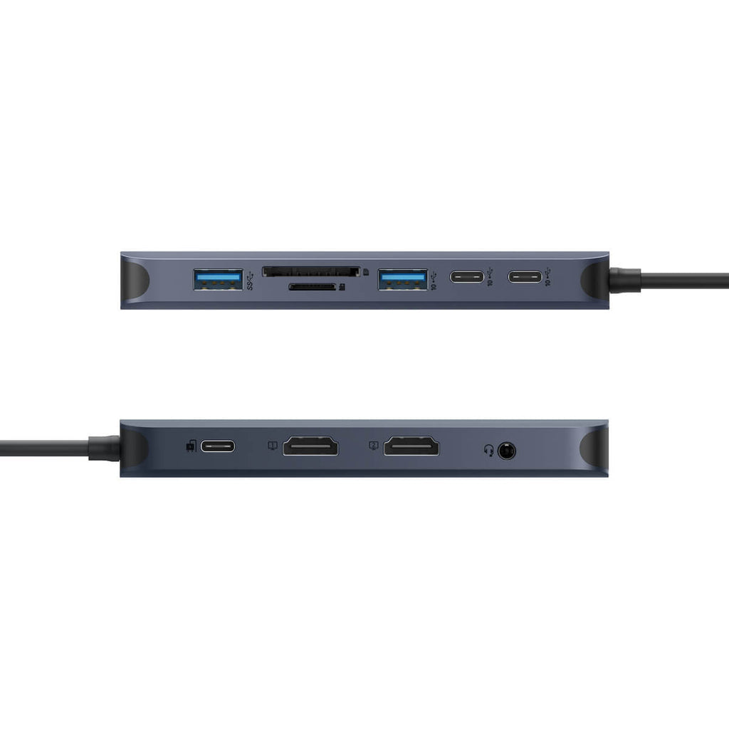 Targus HD4006GL laptop dock/port replicator USB 3.2 Gen 2 (3.1 Gen 2) Type-C Black