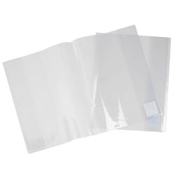 Book Sleeves Contact Slip On 335x245mm Scrapbook Clear PK5 (Each)