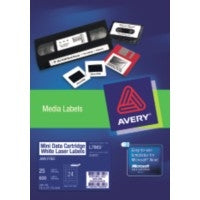 Avery Label Laser L7665 Data Cartridge Mini 24L 72x21.15mm 25'S (Each)