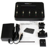 StarTech.com Standalone 1 to 5 USB Thumb Drive Duplicator and Eraser, Multiple USB Flash Drive Copier, System and File and Whole-Drive Copy at1.5 GB/min, Single and 3-Pass Erase, LCD Display - TAA