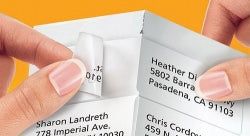 Avery Label Inkjet J8563 Clear 14UP 936005 PK25 (Each)