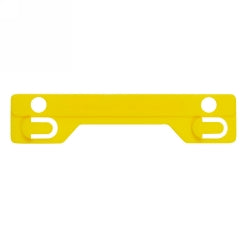 Avery Tubeclip Compressor Bar Only Yellow PK25 (Each)