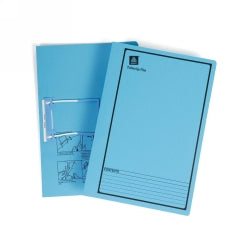Avery Tubeclip File Foolscap Blue-Black (Box 20)