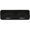 StarTech.com 4K HDMI 2-Port Video Splitter Ã¢â‚¬â€œ 1x2 HDMI Splitter Ã¢â‚¬â€œ Powered by USB or Power Adapter Ã¢â‚¬â€œ 4K 30Hz