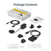 StarTech.com 4K HDMI 2-Port Video Splitter Ã¢â‚¬â€œ 1x2 HDMI Splitter Ã¢â‚¬â€œ Powered by USB or Power Adapter Ã¢â‚¬â€œ 4K 30Hz