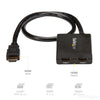 StarTech.com 4K HDMI 2-Port Video Splitter Ã¢â‚¬â€œ 1x2 HDMI Splitter Ã¢â‚¬â€œ Powered by USB or Power Adapter Ã¢â‚¬â€œ 4K 30Hz