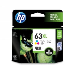 HP Inkjet Cartridge 63xL TRI-COLOUR (Each)