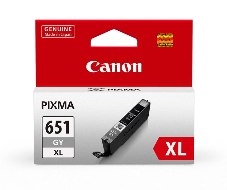 Canon Inkjet Cartridge CLI651GxL Grey (Each)
