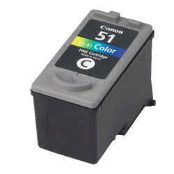Canon Inkjet Cartridge CL-51 Col High Yeild Suits MP150 Printer (Each)