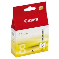 Canon Inkjet Cartridge CLI-8Y Yell Suits IP4200 MP520 Printer (Each)