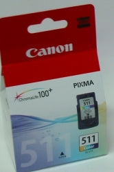 Canon Inkjet Cartridge CL511 Col Suit MP240 / MP270 / Mx320 (Each)