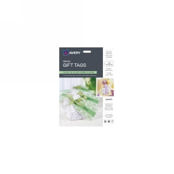 Avery Gift Tags Printable 89x51mm C32303 5 Sht 10UP White (Each)