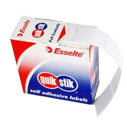 Quikstik Label Quik Stik Disp 10x24 White (Box )