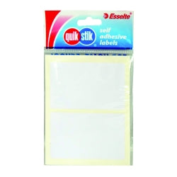 Quikstik Label Quik Stik F/P 48x75 Plain Hospitality (Pack 10)