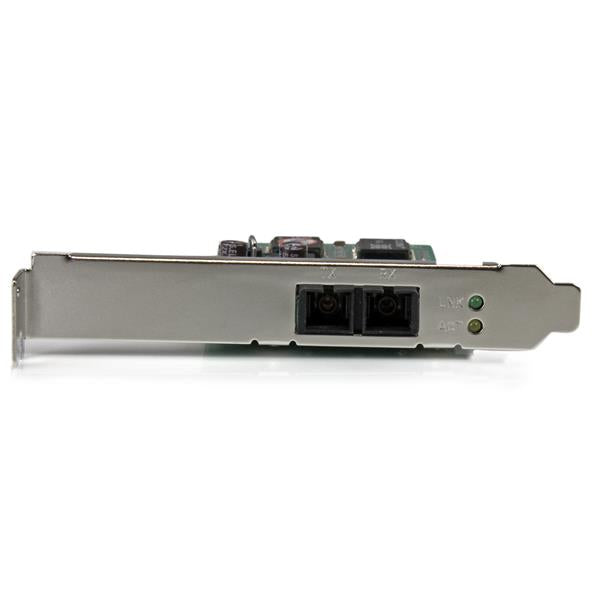 StarTech.com PCI Express (PCIe) Gigabit Ethernet Multimode SC Fiber Network Card Adapter NIC - 550m
