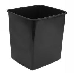 Italplast Bin Waste 15L Fire Retardant Black (Each)