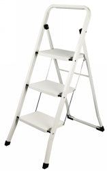 Italplast Step Ladder 3 Step White (Each)