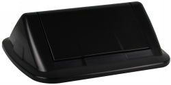 Italplast Waste Bin Swing Top Lid Only Black (Each)