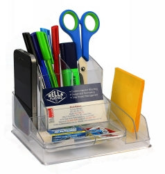 Italplast Desk Organiser Clear (Each)