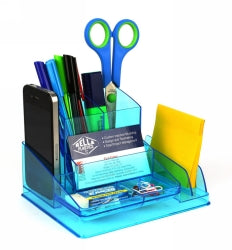 Italplast Desk Organiser Neon Blue (Each)