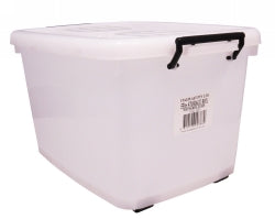 Italplast Storage Box 55LT With Lid & Rollers (Each)