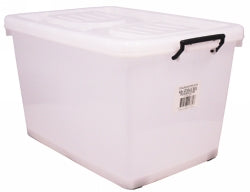 Italplast Storage Box 90LT With Lid & Rollers (Each)