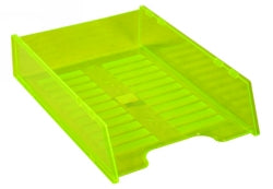 Italplast Document Tray Multifit Neon Yellow (Each)