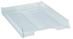 Italplast Document Tray A4 Slimline Multi Fit Clear (Each)