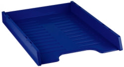 Italplast Document Tray A4 Slimline Multi Fit Blueberry (Each)