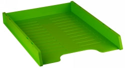 Italplast Document Tray A4 Slimline Multi Fit Lime (Each)