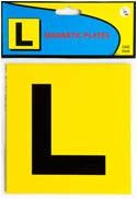 Plate Driver L Yellow Background Magnetic 323 (Each)