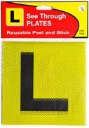 Driver Plate L See Through (Each)