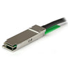 StarTech.com MSA Compliant QSFP+ Direct-Attach Twinax Cable - 2 m (6.6 ft)~MSA Uncoded Compatible 2m 40G QSFP+ to QSFP+ Direct Attach Breakout Cable Twinax - 40 GbE QSFP+ Copper DAC 40 Gbps Low Power Passive Transceiver Module DAC