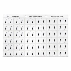 Avery Labels Colour Coding 25x38mm / Side Tab White PK180 (Each)