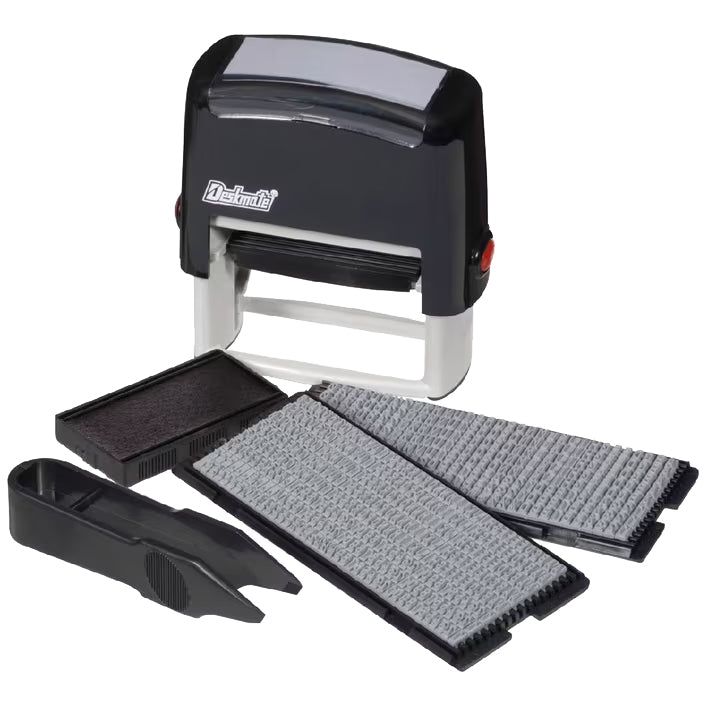 Deskmate Stamp D.i.y. Kit 5 Lines 3mm/4mm Text (Each)