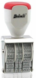 Deskmate Stamp Rubber Date 12 Year Band 4mm (Each)