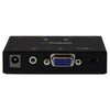 StarTech.com 2x1 VGA + HDMI to VGA Converter Switch w/ Priority Switching Ã¢â‚¬â€œ 1080p